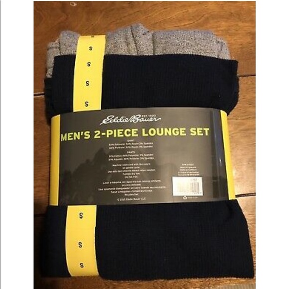 NWT Eddie Bauer Mens 2 Piece Lounge Size S - Picture 4 of 5